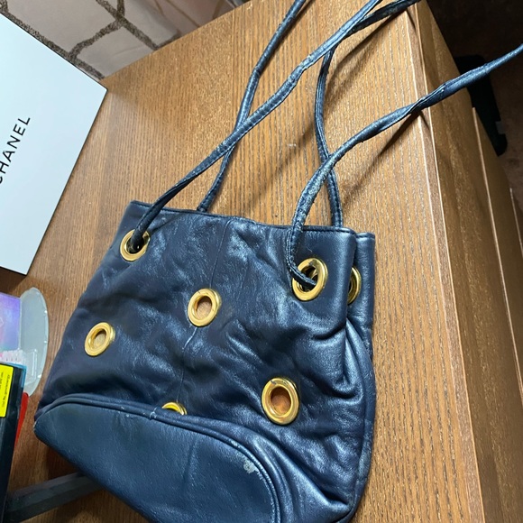 Navy Circle Bag - Picture 4 of 4